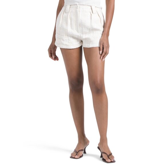 IRO ecru Iniba Shorts - Picture 1 of 2
